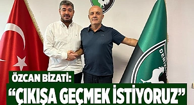 ÖZCAN BİZATİ: 'DENİZLİSPOR'UN YERİ ASLA BU LİGLER DEĞİL'