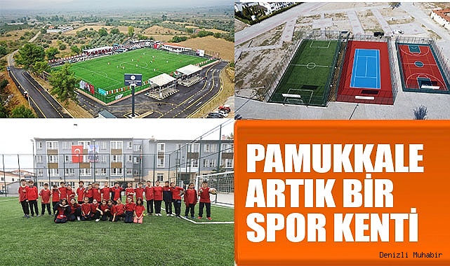 PAMUKKALE ARTIK BİR SPOR KENTİ
