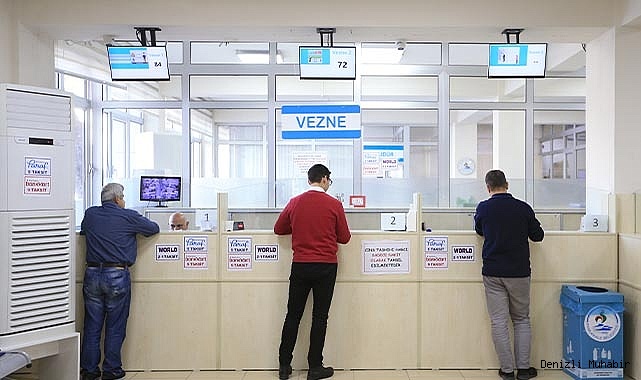 PAMUKKALE BELEDİYESİNDE VEZNELER HAFTA SONU AÇIK