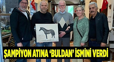 Şampiyon atına ‘Buldan’ ismini verdi