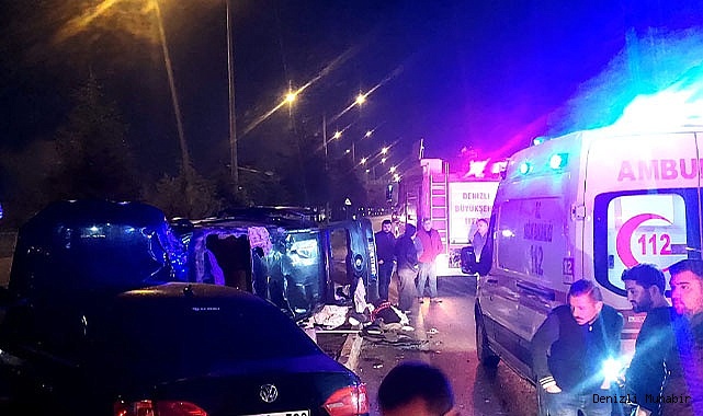 Serinhisar’da kaza 3 yaralı