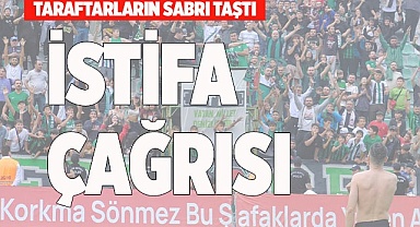 TARAFTARLARDAN  İSTİFA ÇAĞRISI
