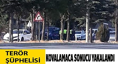 Terör şüphelisi jandarmadan kaçamadı