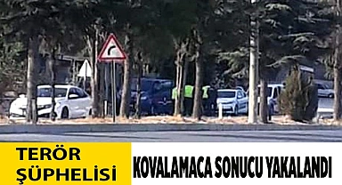 Terör şüphelisi jandarmadan kaçamadı