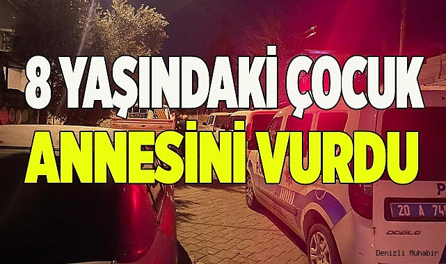 8 yaşındaki çocuk annesini vurdu