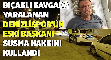 Ali Çetin, bıçaklama olayıyla ilgili suskunluğunu bozmadı