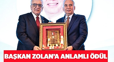 Avrasya Hizmet Ödülü, Başkan Zolan’a 