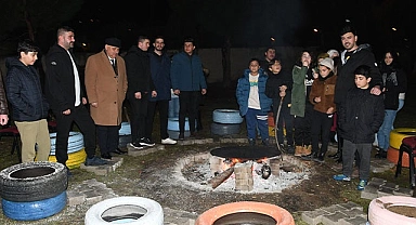 Başkan Şevik, Gençlerin Kestane Şölenine katıldı