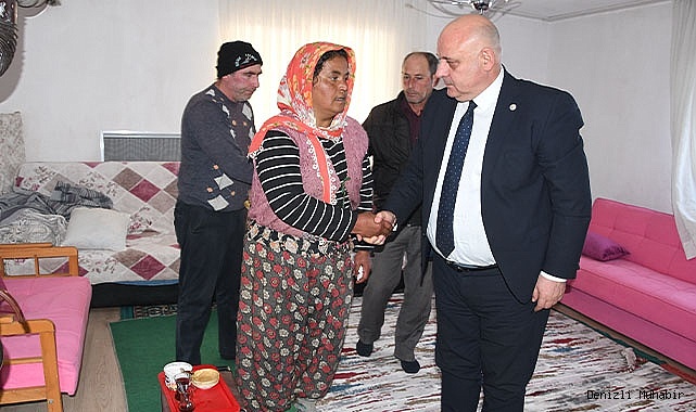 Başkan Şevik, Maden şehidinin ailesine taziye ziyaretinde bulundu 
