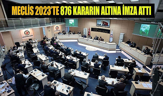 Büyükşehir Belediye Meclisi 2023’ün son toplantısını yaptı