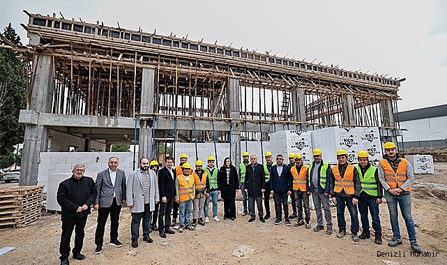 Büyükşehir’den Buldan’a yeni itfaiye hizmet binası 