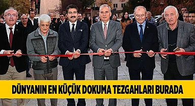 Büyükşehir'den Minyatür Dokuma Tezgâhları Sergisi 