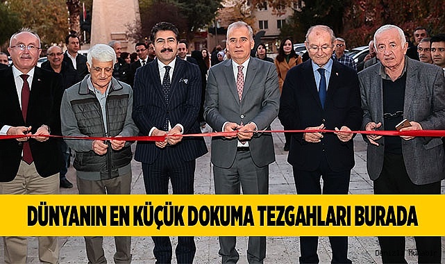 Büyükşehir'den Minyatür Dokuma Tezgâhları Sergisi 