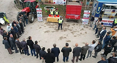 Denizli’de jandarmanın ‘Güvenli Tarım, Güvenli Traktör’ eğitimleri sürüyor
