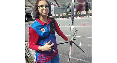 Denizlili okçu, şampiyonada derece elde etti