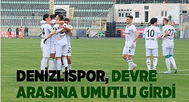 Denizlispor devre arasına umutlu girdi