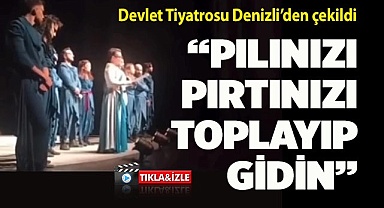 Devlet Tiyatrosu oyuncularına saygısızlık