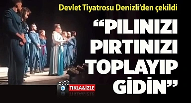 Devlet Tiyatrosu oyuncularına saygısızlık