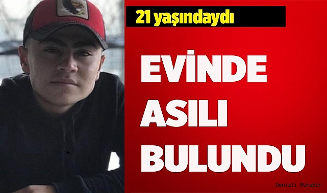 Evinde asılı bulundu