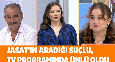 Hapis cezası ile aranıyormuş, günlerce televizyonda boy göstermiş