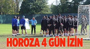 HOROZA 4 GÜN İZİN