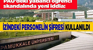  İzindeki personelin şifresi kullanıldı