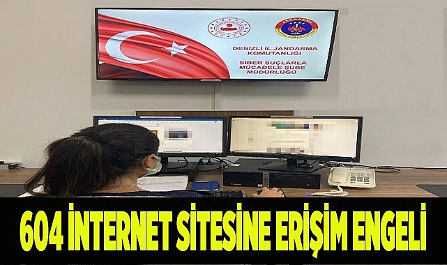 Jandarmadan 604 internet sitesine erişim engeli