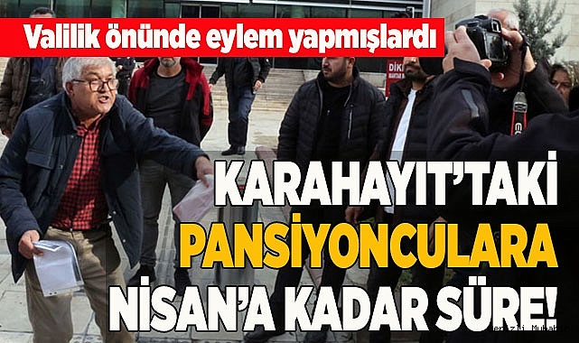 Karahayıt'taki Pansiyonculara son şans
