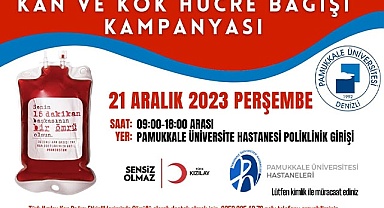 Kızılay, PAÜ'de kan bağışı için seferberlik başlattı