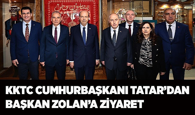 KKTC Cumhurbaşkanı Tatar’dan Başkan Zolan’a ziyaret 