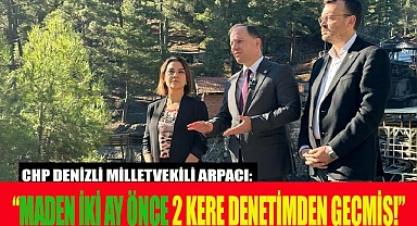 “MADEN İKİ AY ÖNCE İKİ KERE DENETİMDEN GEÇMİŞ!”