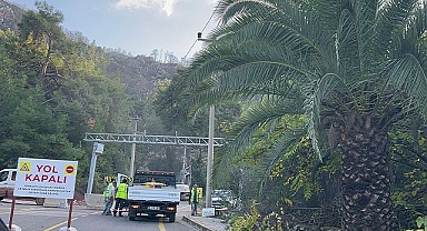 Marmaris’te İçmeler-Turunç yolu bir ay trafiğe kapalı