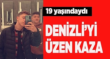 Motosiklet kazasında can veren genç, Denizli’de toprağa verildi