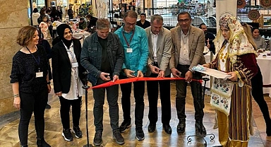 ÖĞRENCİLERİN SERGİSİ BÜYÜK İLGİ GÖRDÜ