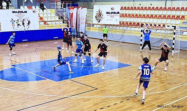 Okul sporları hentbolda yarı finalistler belli oldu