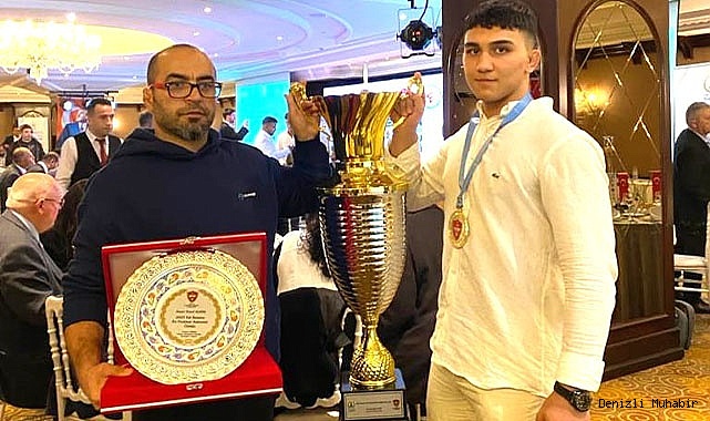 PAMUKKALE’NİN ALTIN ÇOCUĞU BEYTULLAH SARI’YA BÜYÜK ÖDÜL 