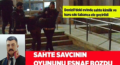 Sahte savcının oyununu esnaf bozdu
