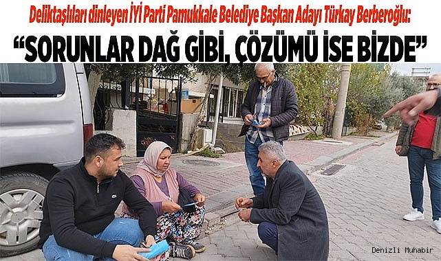“SORUNLAR DAĞ GİBİ, ÇÖZÜMÜ İSE BİZDE”
