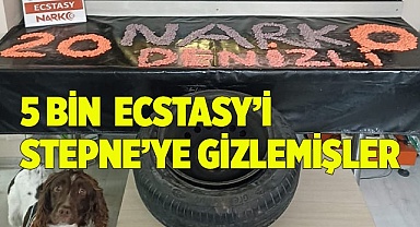 Stepne'den ecstasy çıktı