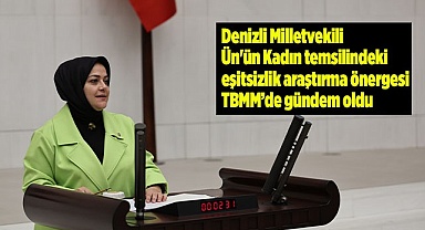 Ün'ün Kadın temsilindeki eşitsizlik araştırma önergesi TBMM’de gündem oldu 