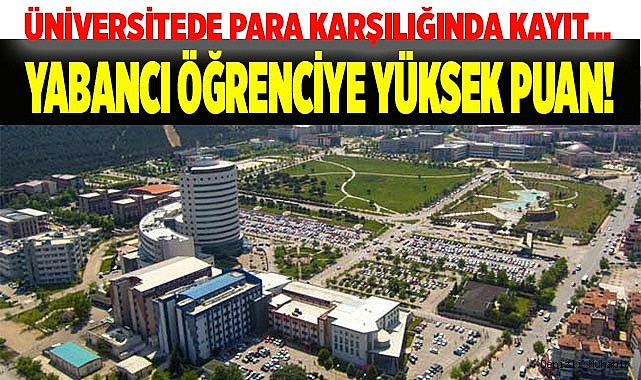 Yabancı öğrenciye yüksek puan