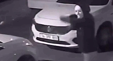 Yüzü maskeli kadın iş yerine böyle ateş etti