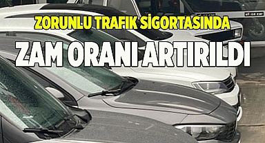 Zorunlu trafik sigortasında zam oranı artırıldı