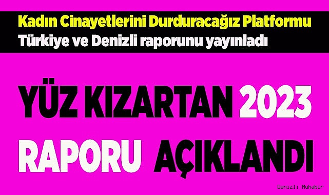 2023 RAPORU YAYINLANDI