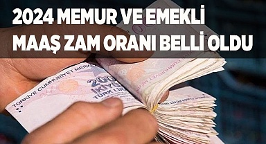 2024 memur ve emekli maaş zam oranı belli oldu