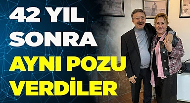 42 YIL SONRA AYNI POZU VERDİLER