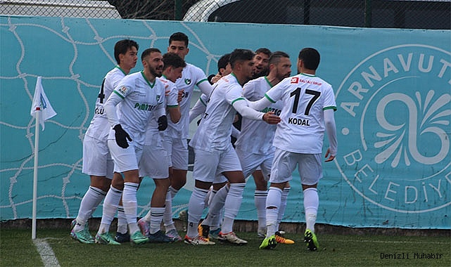 Arnavutköy Belediyespor: 2 - Denizlispor: 2