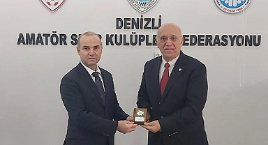 ASKF EMNİYET MÜDÜRÜ SAĞDIÇ'I AĞIRLADI