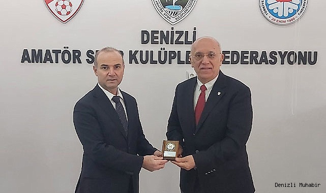ASKF EMNİYET MÜDÜRÜ SAĞDIÇ'I AĞIRLADI