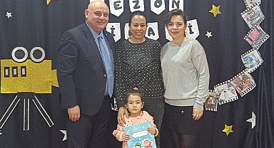 Başkan Şevik, minik kızının karne heyecanına ortak oldu